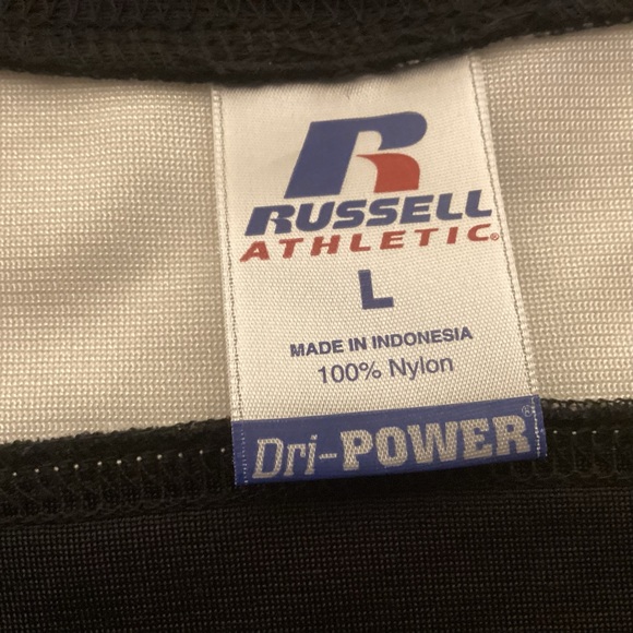 Vintage Pitt Panthers mens basketball jersey size large Russell Athletic - Picture 7 of 9